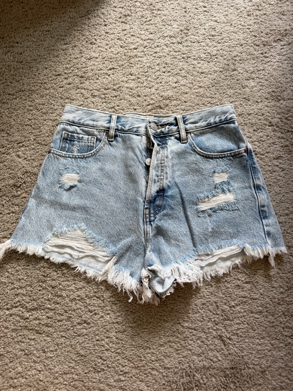 Pacsun Vintage High Rise Jean Shorts